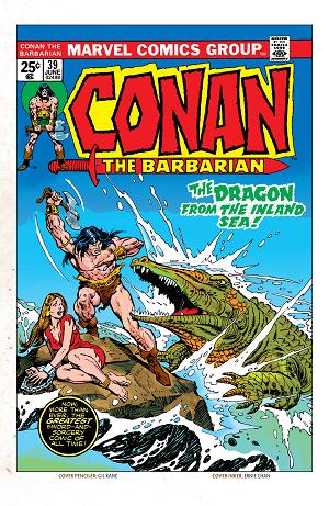Conan The Barbarian #39 cover