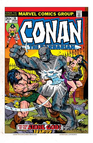 Conan The Barbarian #36 cover