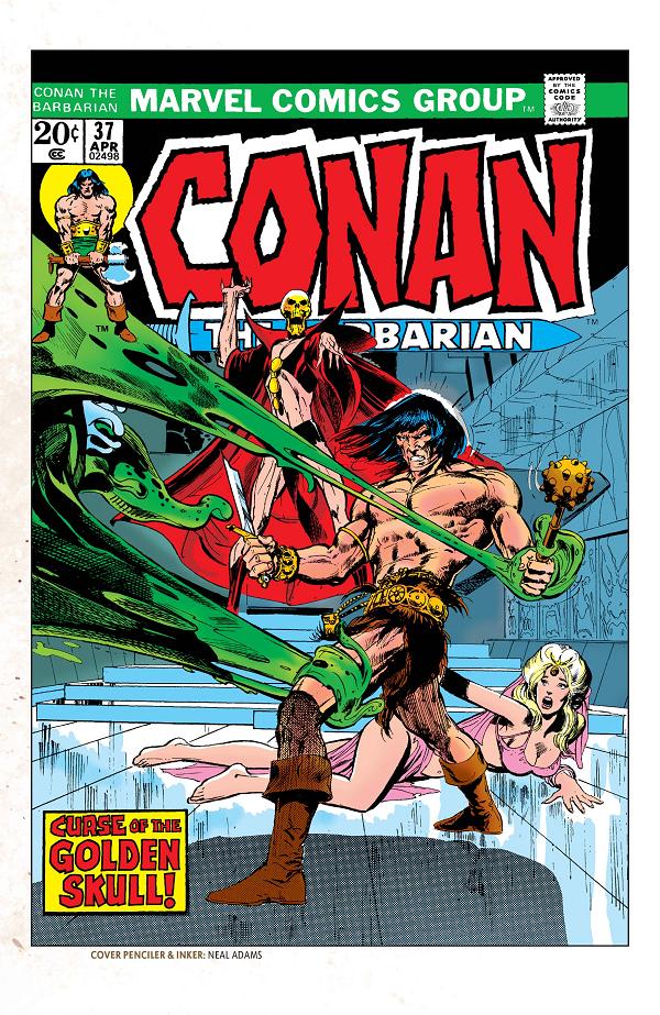 Conan The Barbarian #37  cover