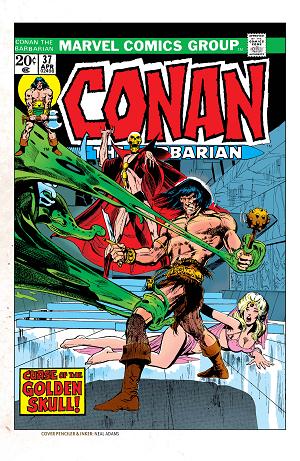 Conan The Barbarian #37 cover