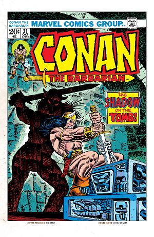 Conan The Barbarian #31 cover