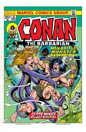 Conan The Barbarian #32 cover