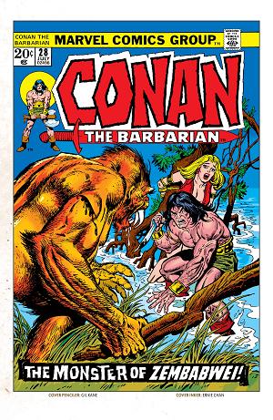 Conan The Barbarian #28 cover