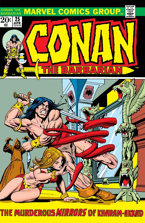 Conan The Barbarian #25  cover