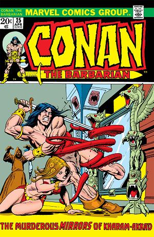 Conan The Barbarian #25 cover
