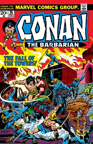 Conan The Barbarian #26 cover