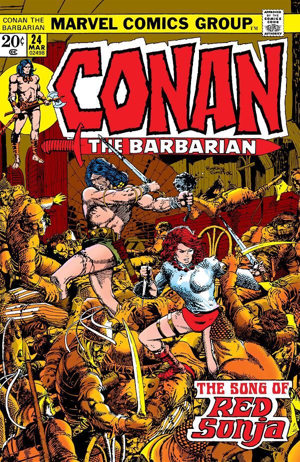 Conan The Barbarian #24  cover