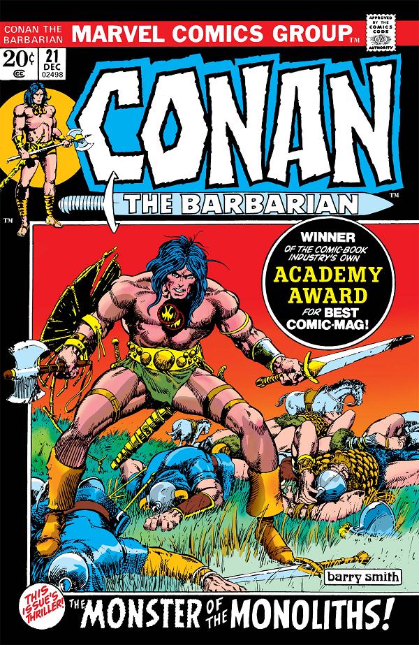 Conan The Barbarian #21  cover