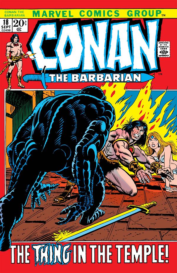 Conan The Barbarian #18  cover