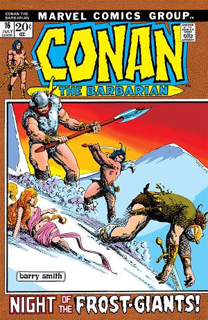 Conan The Barbarian #16 cover