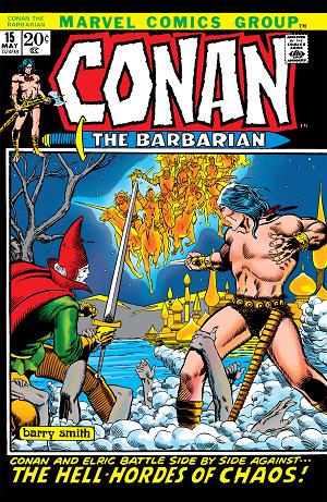 Conan The Barbarian #15 cover