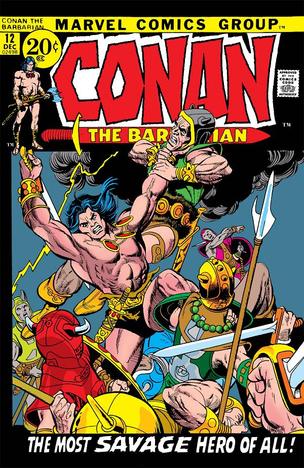 Conan The Barbarian #12  cover