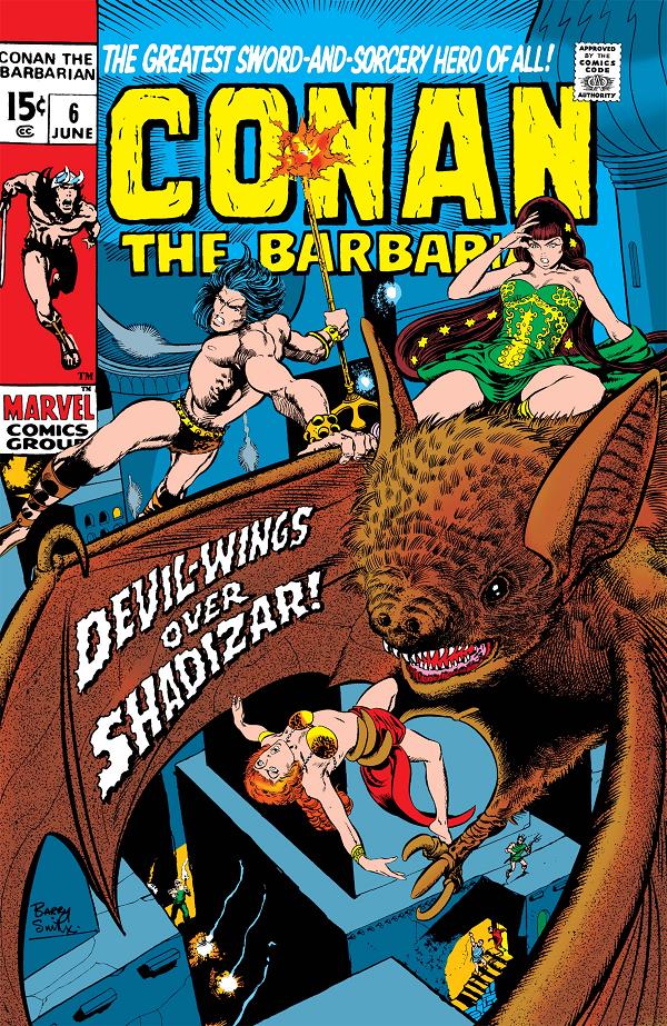 Conan The Barbarian #6  cover