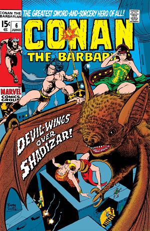 Conan The Barbarian #6 cover