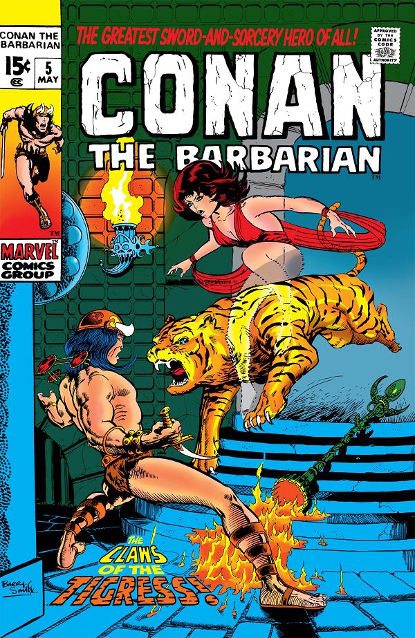 Conan The Barbarian #5  cover
