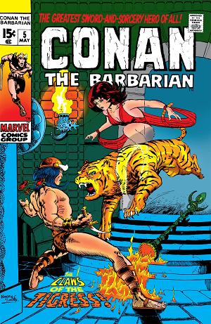 Conan The Barbarian #5 cover