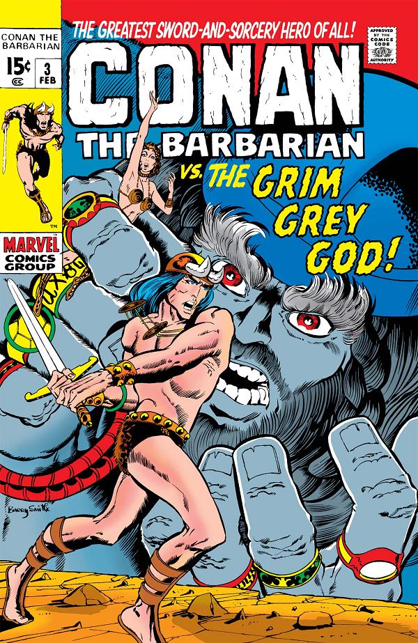 Conan The Barbarian #3  cover