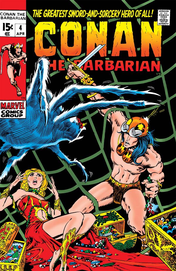 Conan The Barbarian #4  cover