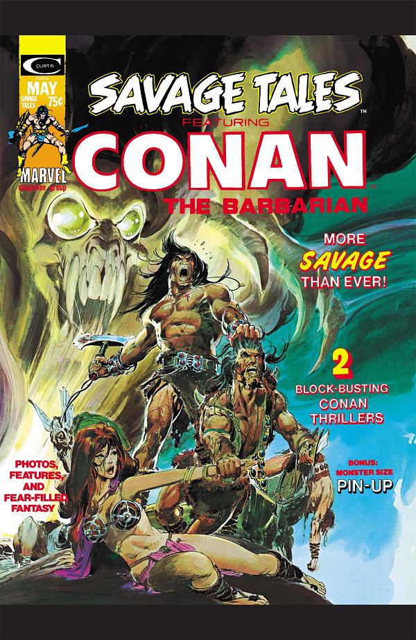 Savage Tales #4  cover