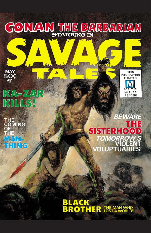 Savage Tales #1  cover
