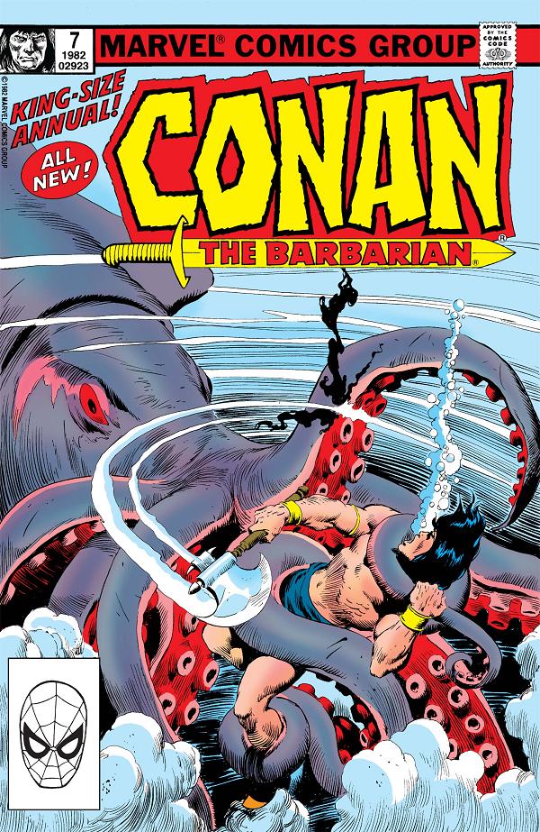 Conan Annual #7 cover