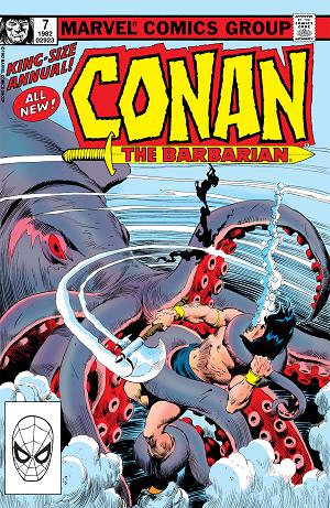Conan Annual #7 cover