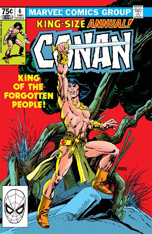 Conan Annual #6 cover