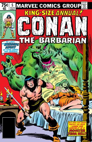 Conan Annual #5 cover