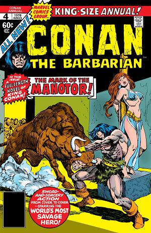 Conan Annual #4 cover