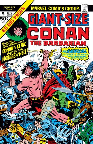 Giant-Size Conan #5 cover
