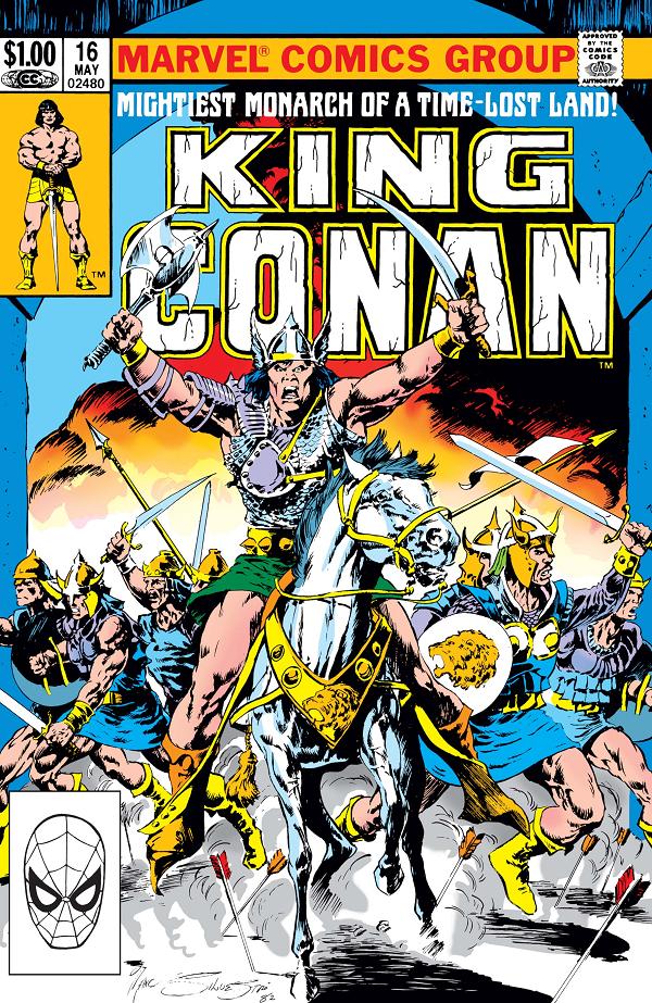 King Conan #16 cover