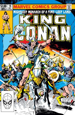King Conan #16 cover