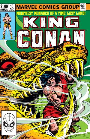 King Conan #10 cover