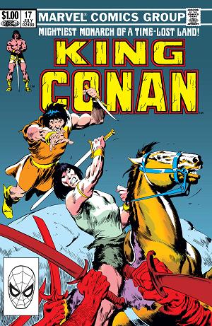 King Conan #17 cover