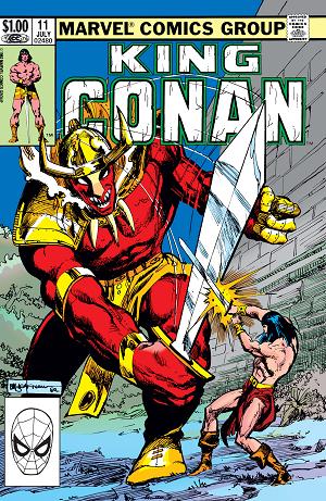 King Conan #11 cover