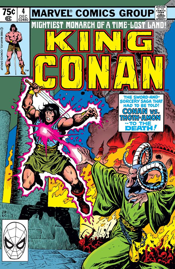 King Conan #4  cover