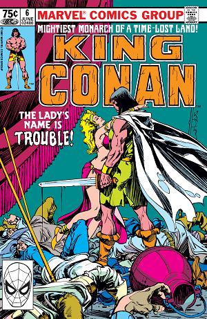 King Conan #6 cover