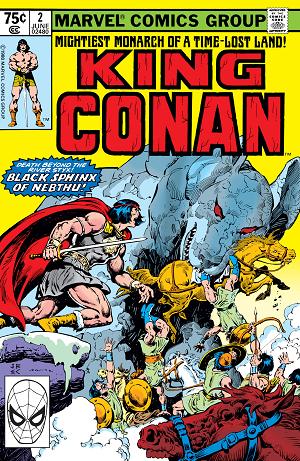 King Conan #2 cover
