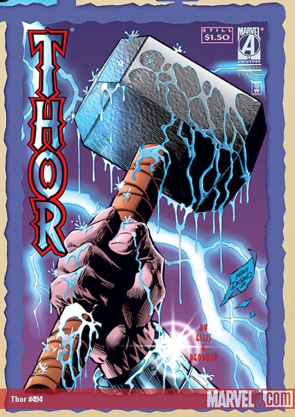 Thor #494  cover