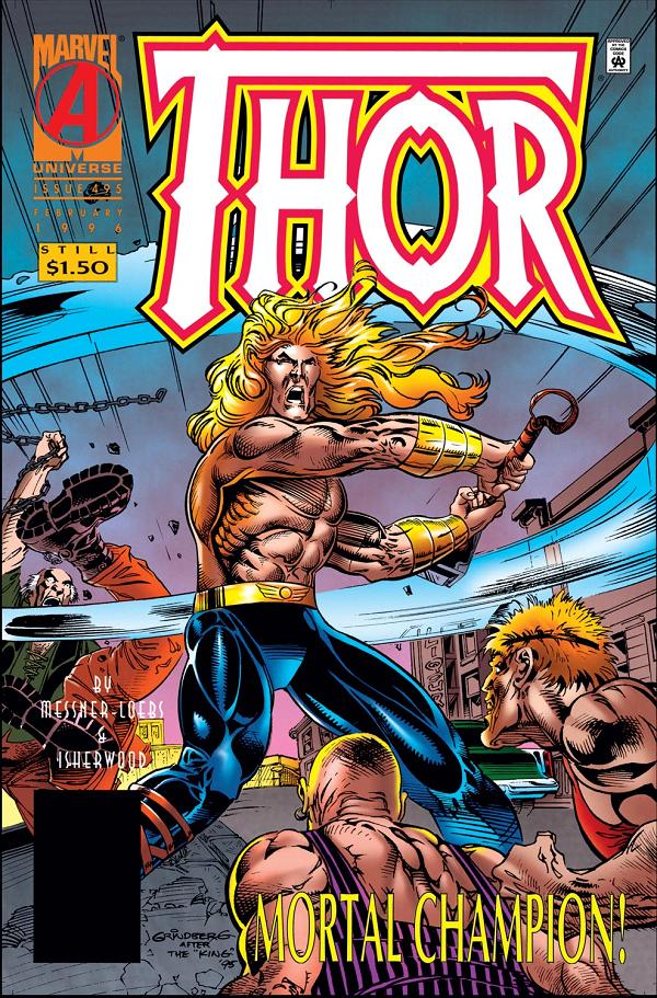 Thor #495 cover
