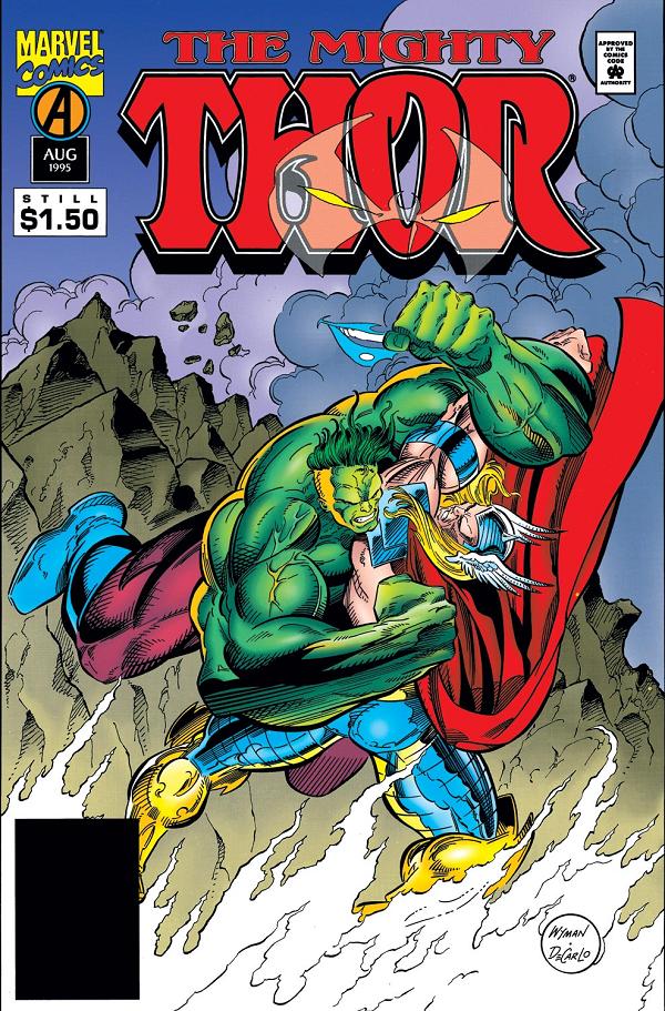 Thor #489  cover