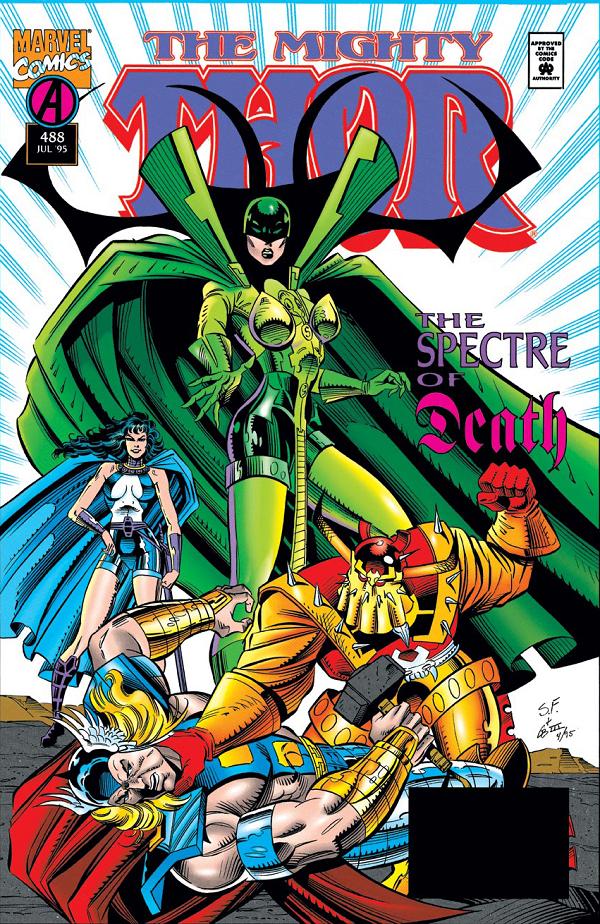 Thor #488 cover