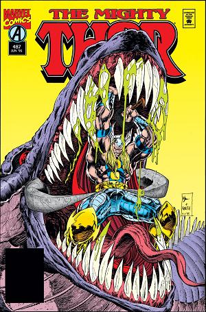 Thor #487 cover
