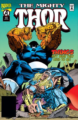 Thor #485 cover