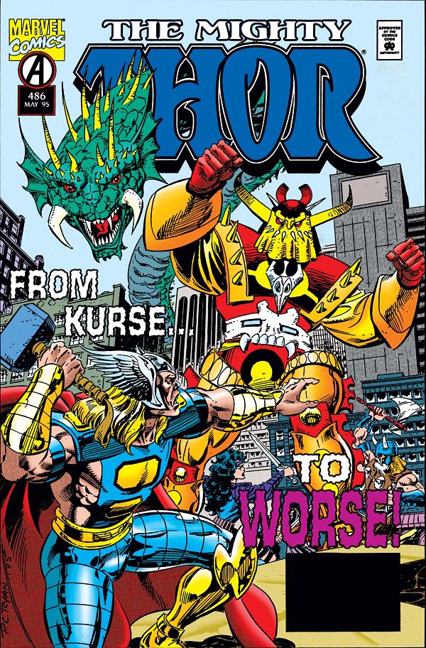 Thor #486  cover
