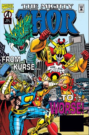 Thor #486 cover