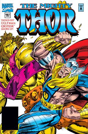 Thor #481 cover