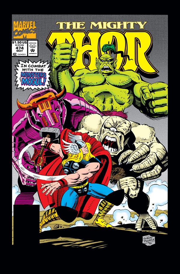 Thor #474  cover