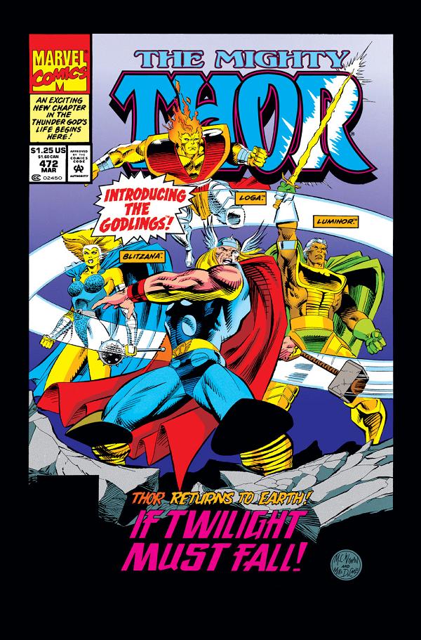 Thor #472  cover