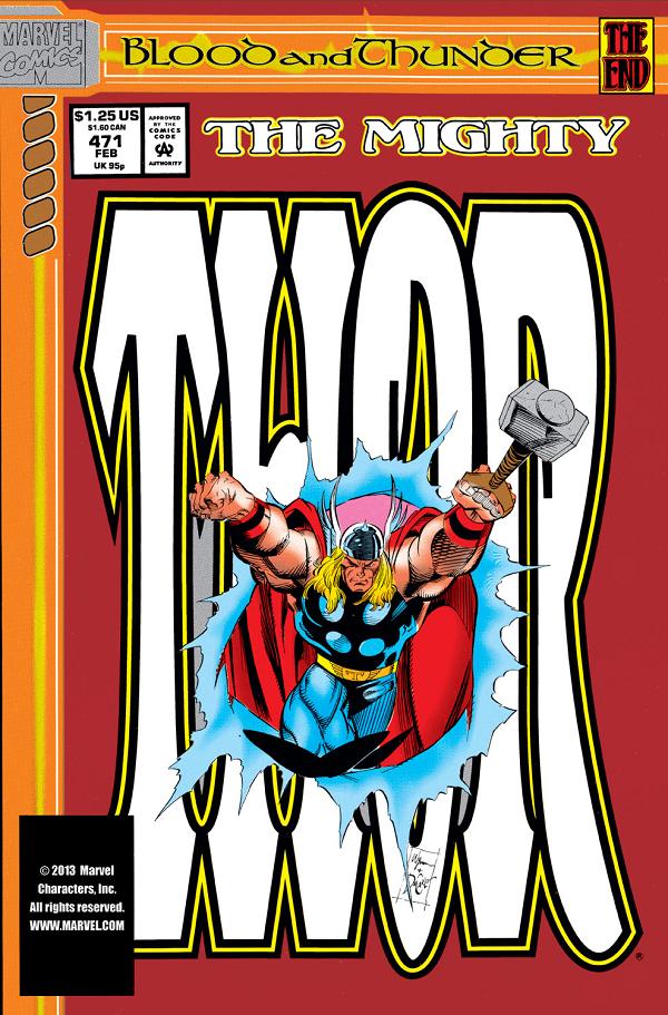 Thor #471  cover